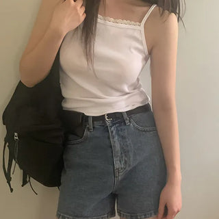 Milo Square Lace Sleeveless