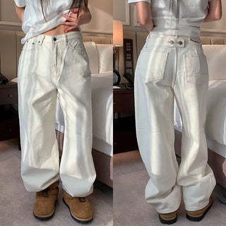 Senmu Buckle Wide Pants [Double Fleece]
