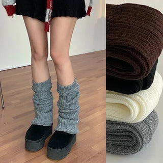 Ariol Knee-High Knit Leg Warmers [10% Wool]