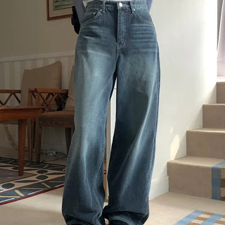 Washed Wide Denim
