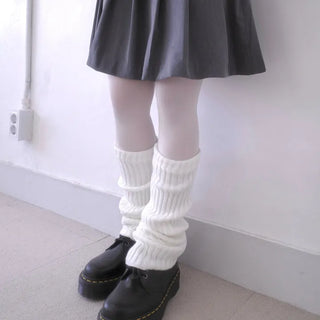Minu Ribbed Long Leg Warmers