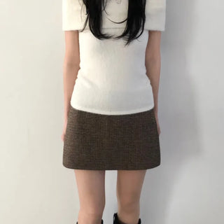 Hairy Off-Shoulder Top (3 colors)