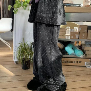 Dionysus polka dot skirt-pants