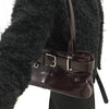 BUCKLE SHOULDER BAG