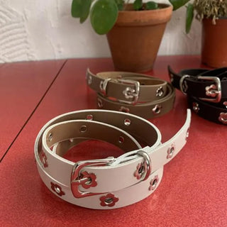 Flower Ross Eyelet Belt