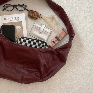 Milan Sling Bag   Crescent Crossbody Bag, Peddler Crossbody Bag, Travel Crossbody Bag, Messenger Bag, Burgundy Bag