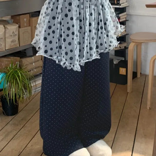 Dot Nota Layered Skirt
