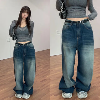 Ripen washed wide pants
