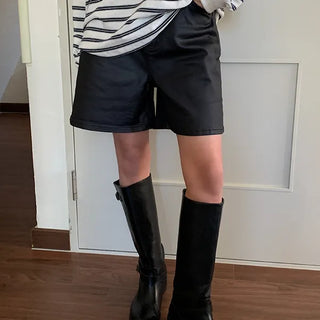 Coated half pants shorts