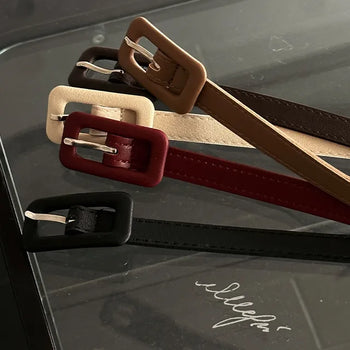 Slim Square Color Belt
