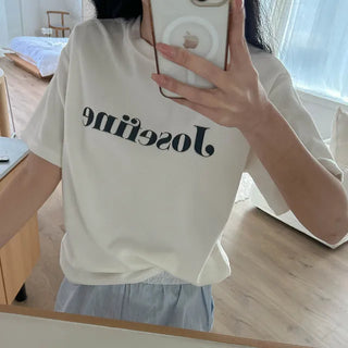 Josephine lettering T-shirt