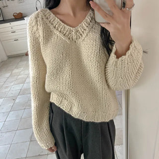 Bron V-neck knit