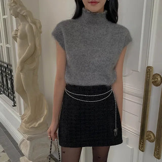 Cozy Angora Half Knit