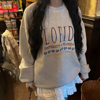 Florida Fleece-lined Boxy Sweatshirt