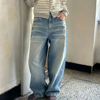 Garsol Washed Wide Denim Pants 1 color