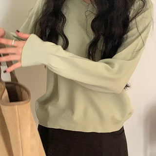 Irumi Basic Soft V-Neck Knit