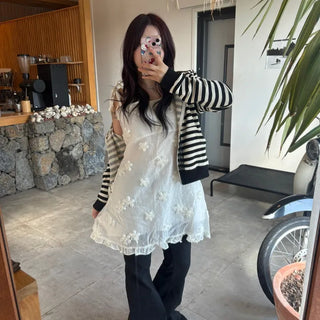 Seoro seolo floral handmade dress