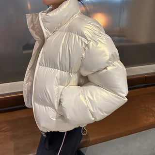 Rabbit Crop Padded Jacket