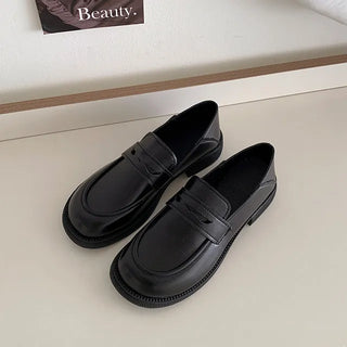 ◈Fold-down◈ Basic Loafers Mules Basic Penny Loafers Four-season Shoes Student Bloafers Flats Low-tops