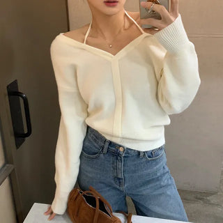 Women's Halter Neck Knit