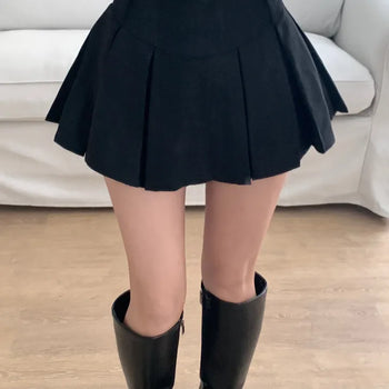 Pleated Mini Skirt/Skirts