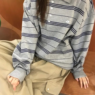 Near Striped Overknit