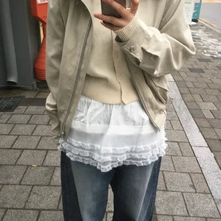 Scream Layered Tiered Skirt