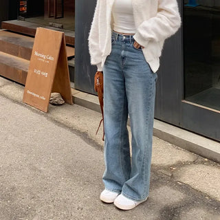 Daily straight wide pants