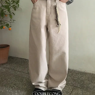 Lia Wide Fit Cotton Pants
