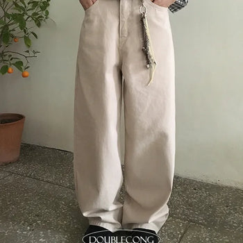 Lia Wide Fit Cotton Pants