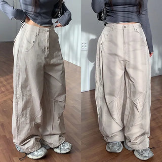 Puris Cut-out Cotton Wide Pants
