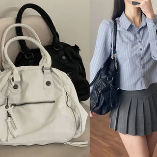 Tenif Zipper Shoulder Bag
