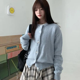 Even round cardigan