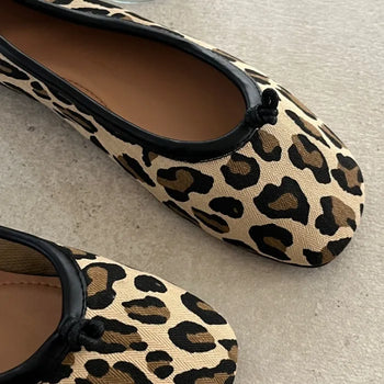 So Comfortable Mar Ribbon Comfortable Flat Shoes