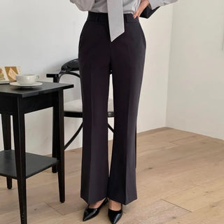Fall In Wrinkle-Free Stretch Semi-Bootcut Slacks