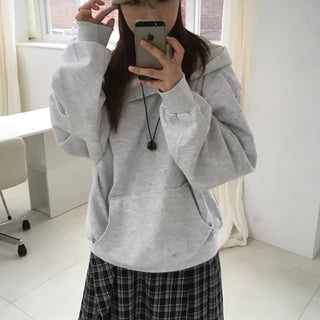 Over-shoulder hoodie