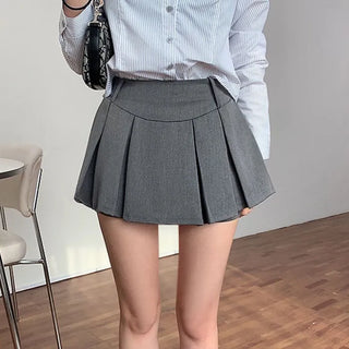 Grovit pleated skirt-pants