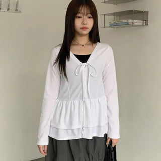 Netty Frill Cardigan