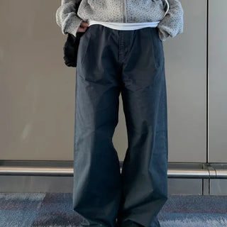 Wide Maxi Cotton Pants (4 colors)