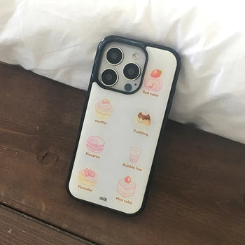 Pixel Dessert Epoxy iPhone Case
