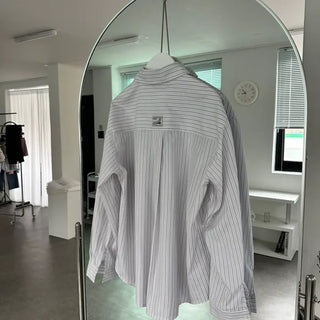 Striped Label Shirt