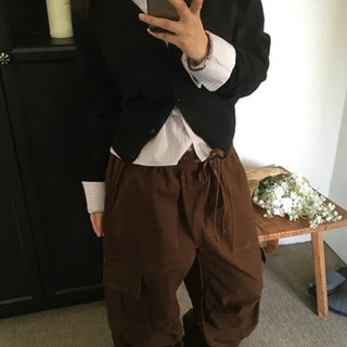 Regular Crop Striped Shirt