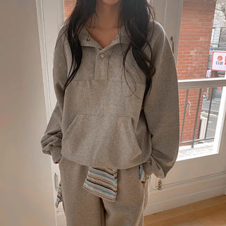 Snap Basic Sweatshirt