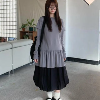 Leuci layered frill dress