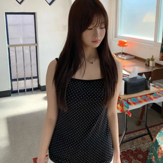 Daily polka dot sleeveless top