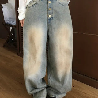 Double Button Vintage Denim