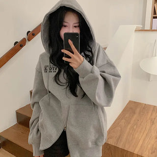 Ropi Print Zip-up Hoodie