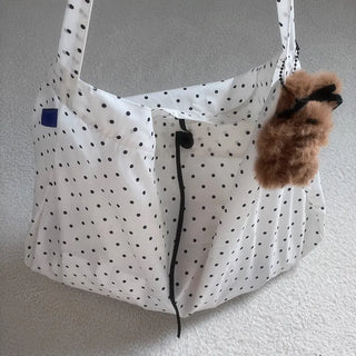 Dot Shoulder Eco Bag   Daily Bag, Dot Bag, Square Bag, Travel Bag, Summer Bag, Lightweight Bag