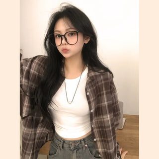 A fit that evokes protective instincts, Mood Check Oversized Long Sleeve Shirt
