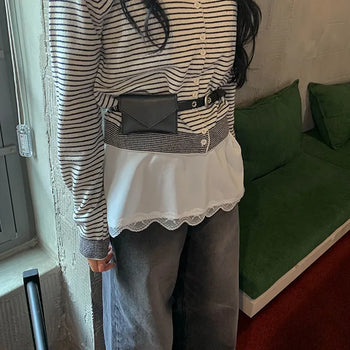 Flare Leather Belt Bag